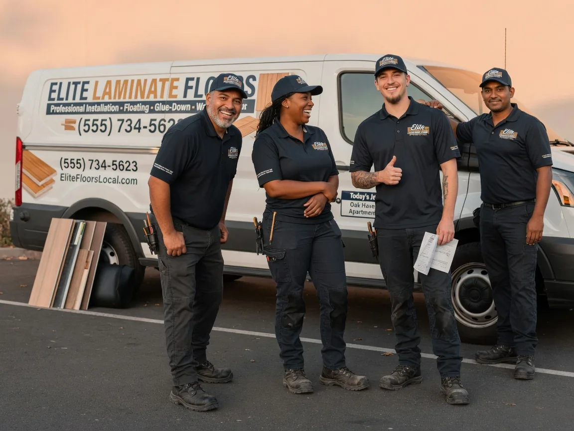 Laminate flooring installation company in Ford, VA